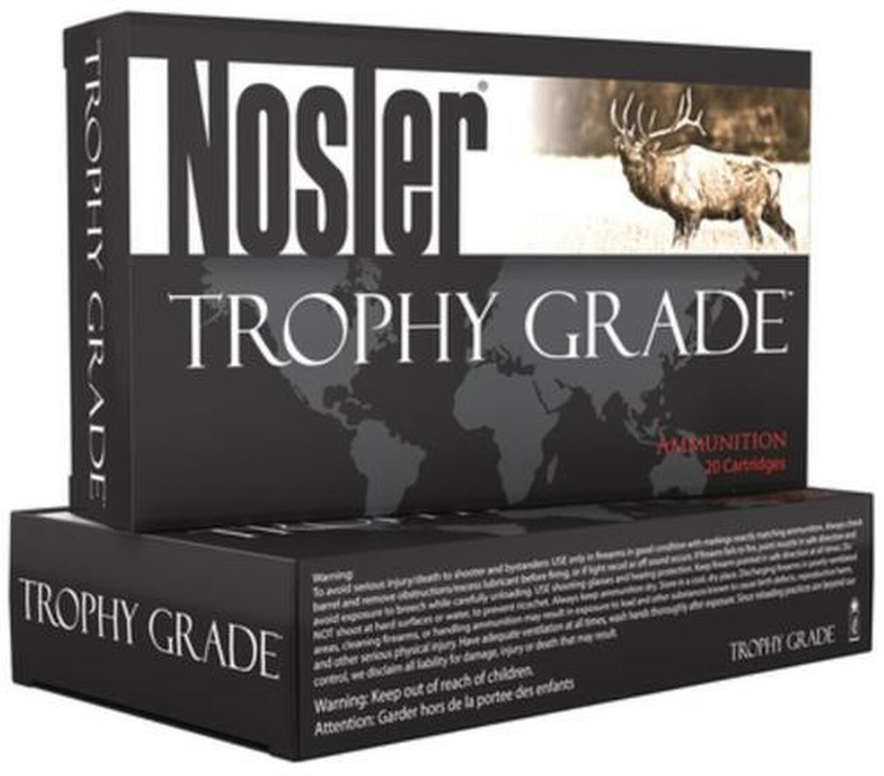 Nosler Trophy Grade .300 Winchester Short Magnum 180gr, AccuBond 20rd Box Nosler Trophy Grade .300 Winchester Short Magnum 180gr, AccuBond 20rd Box
