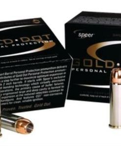 Speer Gold Dot .40 SW 180 Gr, Hollow Point For Short Barrels, 20rd Box, 25 Box/Case