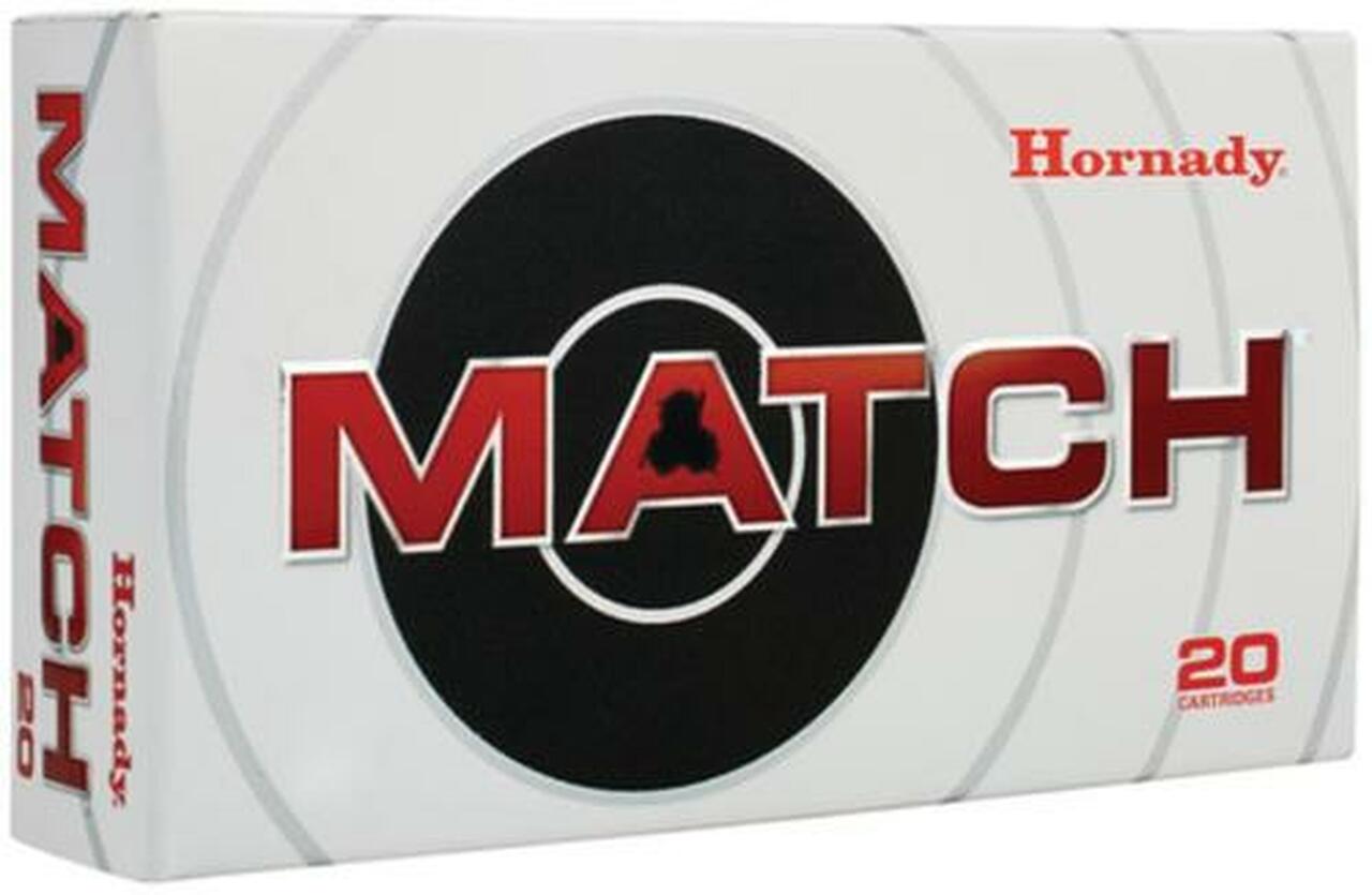 Hornady Match .308 Win, 178gr, Boattail Hollow Point, 20rd/box Hornady Match .308 Win, 178gr, Boattail Hollow Point, 20rd/box