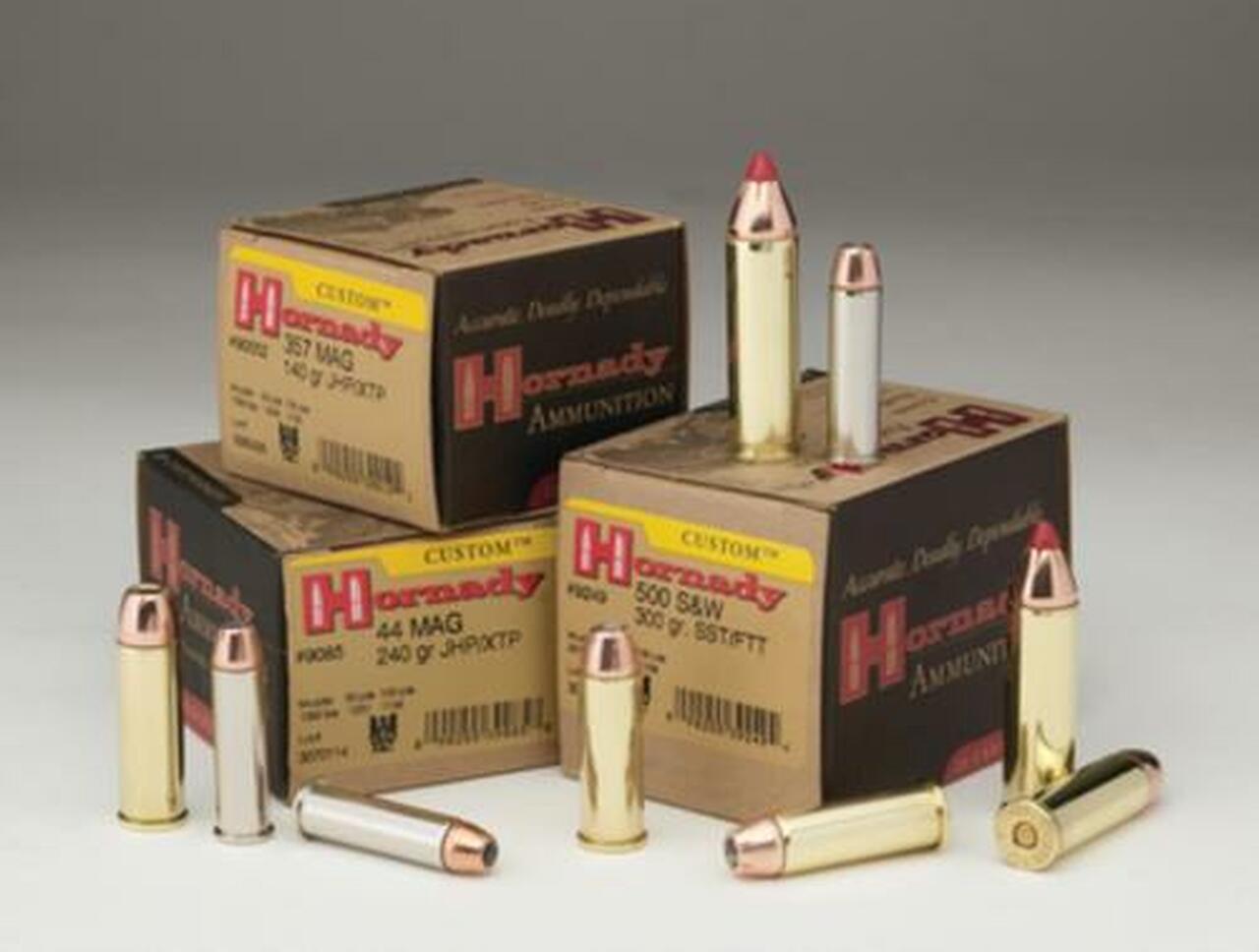 Hornady Custom .500 S&W Magnum 300gr, FlexTip Expanding 20rd Box Hornady Custom .500 S&W Magnum 300gr, FlexTip Expanding 20rd Box