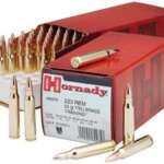 Hornady .223 Remington 55gr, Full Metal Jacket Boattail, 50rd Box