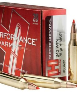 Hornady Superformance Varmint .243 Win, 75gr, V-Max, 20rd Box