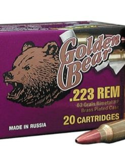 Golden Bear .223 Remington, 62 Gr, Hollow Point, 20rd/box