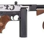 Auto Ordnance, 1927A-1 Deluxe, Semi-automatic, Rifle, 45 ACP, 14.5" Barrel 16.5" OAL, Parkerized Finish, Wood Grips 2 Mags, 1 20Rd Mag And 1 50Rd Drum