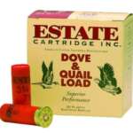 Estate Upland Hunting 12 Ga, 2.75", 1-1/8 oz, 6 Shot, 25rd/Box