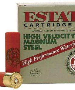Estate High Velocity Magnum Steel 12 Ga, 4 Steel, 250rd/Case