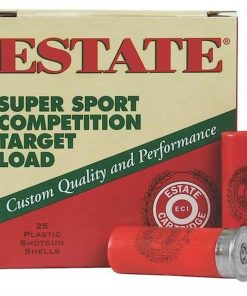 Estate Super Sport Target 12 Ga, 2 3/4", 1-1/8oz, 8 Shot, 25rd/Box