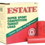 Estate Super Sport Target 20 Ga, 2.75", 7/8 oz, 9 Shot, 25rd/Box