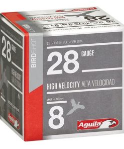 Aguila Hunting High Velocity 28 Ga, 2.75", 3/4oz, 8 Shot, 25rd/Box