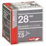 Aguila Hunting High Velocity 28 Ga, 2.75", 3/4oz, 7.5 Shot, 25rd/Box