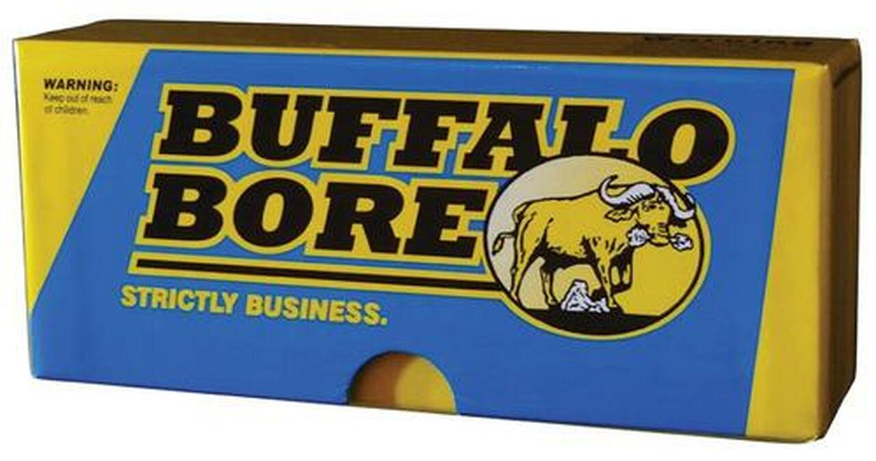 Buffalo Bore Rifle 45-70 Gov Hard Cast Lead Flat Nose 430GR 20Box/12Case Buffalo Bore Rifle 45-70 Gov Hard Cast Lead Flat Nose 430GR 20Box/12Case