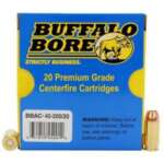 Buffalo Bore 45 ACP +P, 200 Gr, JHP, 20rd Box