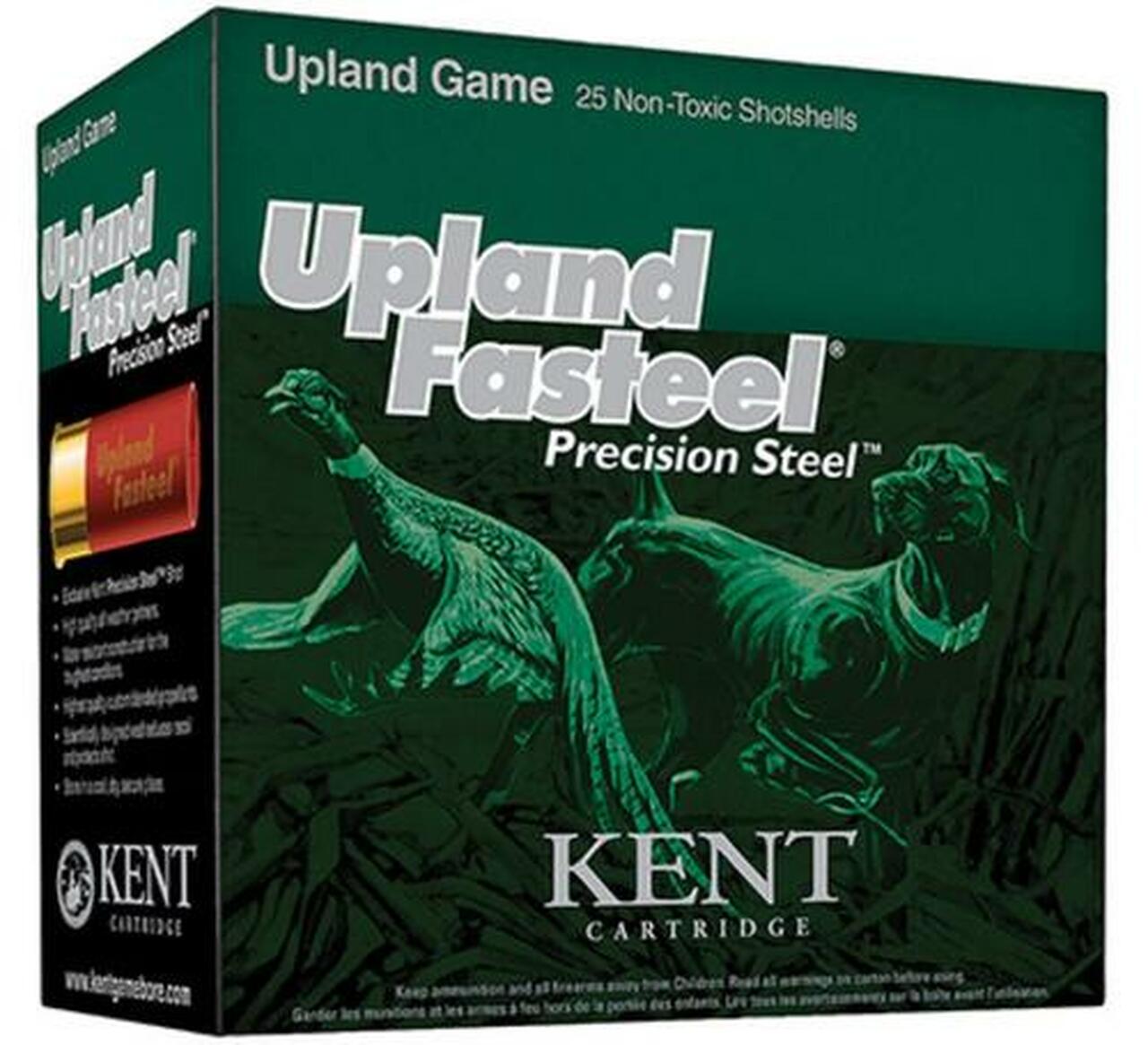 Kent Fasteel Upland 12 Ga, 2.75", 1 oz, 7 Shot, 25rd/Box Kent Fasteel Upland 12 Ga, 2.75", 1 oz, 7 Shot, 25rd/Box