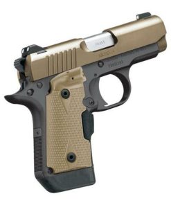 Kimber Micro 9 Desert Tan Crimson Trace Laser Grip, 2 Mags 6/7 rd Mags