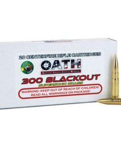 Oath Match Grade Super Sonic .300 AAC Blackout, 165 Gr, FMJ, 20rd/Box