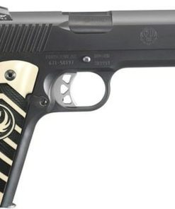 Ruger SR1911 Govt 10MM 5" Barrel Night Sights, Ivorylite/Chevron Grips 8rd Mag