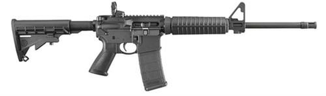 Ruger AR-556 AR-15 5.56/223, M4 Flat Top, 16" Barrel, Flip Up Sights, 30rd Ruger AR-556 AR-15 5.56/223, M4 Flat Top, 16" Barrel, Flip Up Sights, 30rd