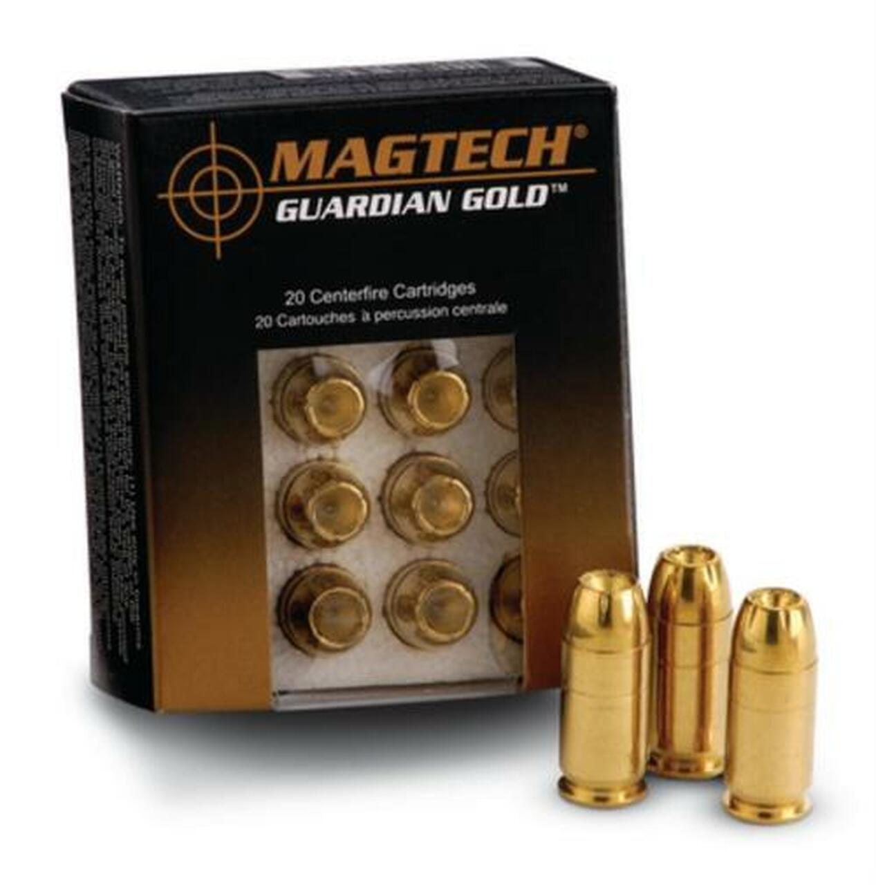 Magtech Guardian Gold .40 SW 155gr, Jacketed Hollow Point, 20rd Box Magtech Guardian Gold .40 SW 155gr, Jacketed Hollow Point, 20rd Box