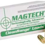 Magtech Clean Range 9mm 124gr, Fully Encapsulated Bullet 50rd Box