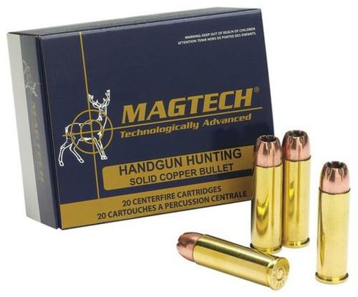 Buy Magtech SPORT SHOOTING 44 Rem Mag Solid Copper Hollow Point 200gr, 20Bx/50Cs