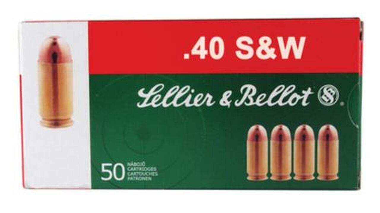 Sellier and Bellot 40 S&W 180 FMJ 50Rd/Box Sellier and Bellot 40 S&W 180 FMJ 50Rd/Box