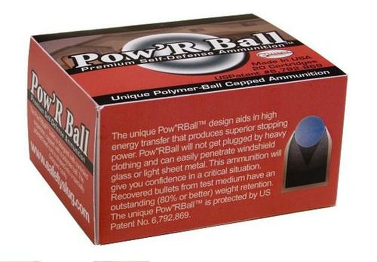 Cor-Bon Glaser .357 Mag Powrball 100gr, 20rd Box Cor-Bon Glaser .357 Mag Powrball 100gr, 20rd Box