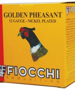 Fiocchi Golden Pheasant Nickel 12 Ga, 2.75", 1.3oz, 4 Shot, 1250 FPS, 25rd/Box