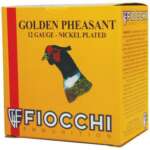 Fiocchi Golden Pheasant Nickel 12 Ga, 2.75", 1485 FPS, 1.3oz, 5 Shot, 25rd/Box