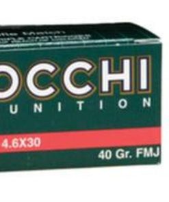 Fiocchi Exacta 4.6x30H&K 40gr, Full Metal Jacket 50rd Box
