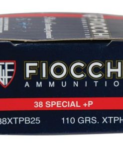 Fiocchi Extrema .38 S&W Special +P 110gr, XTP Hollow Point 25rd/Box