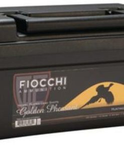 Fiocchi Golden Pheasant Nickel 12 Gauge 2.75 Inch 1485 FPS 1.3 Ounce 5 Shot 100 Rounds In Plano Case