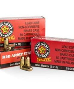 Red Army Standard 9x18 Makarov 93gr, Full Metal Jacket, 50rd Box