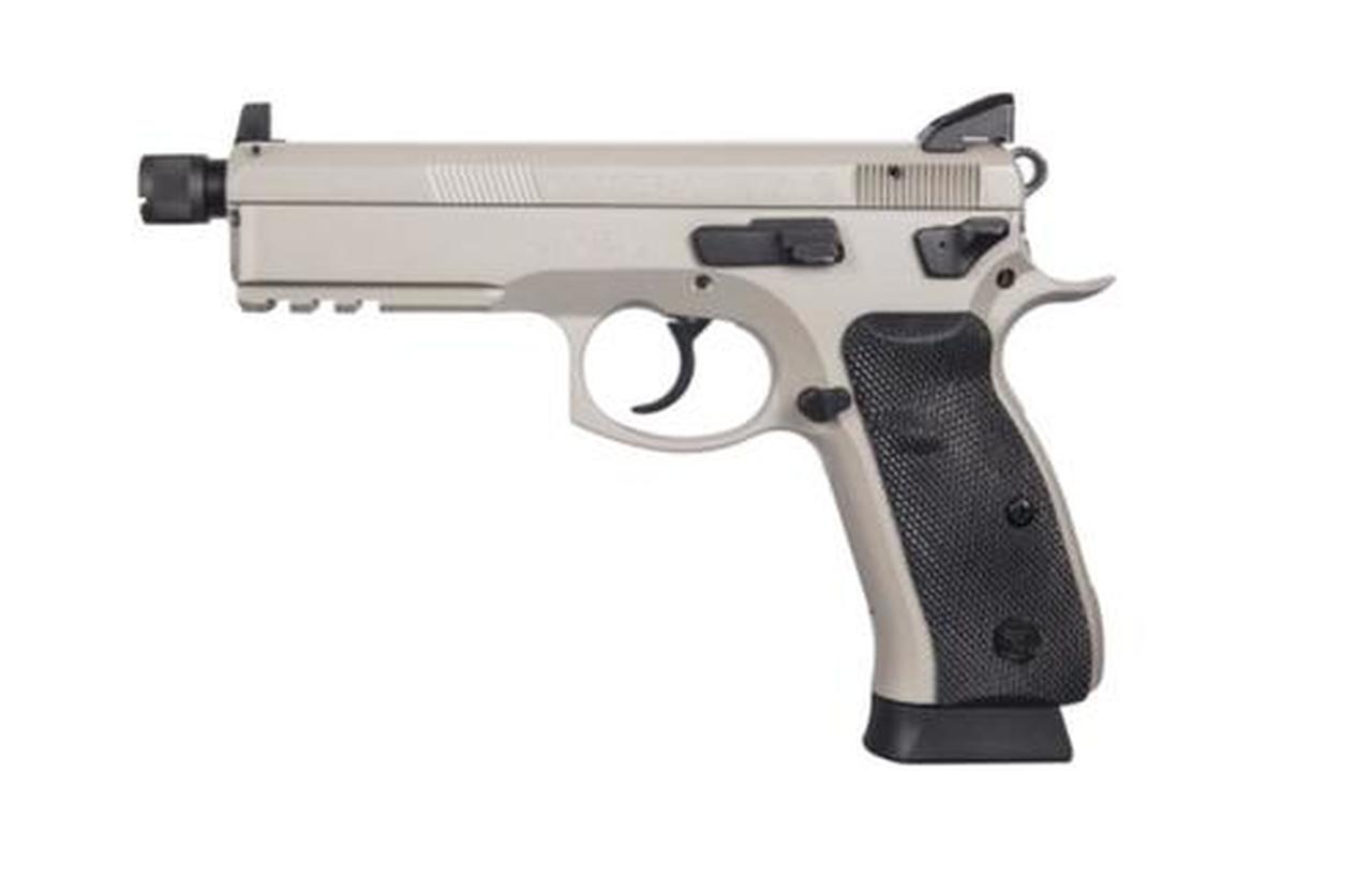 CZ 75 SP-01 Tactical 9mm, Urban Grey, Suppressor Ready, Trtium NS,, , 18 rd CZ 75 SP-01 Tactical 9mm, Urban Grey, Suppressor Ready, Trtium NS,, , 18 rd