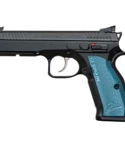CZ SP-01 Shadow 2 9mm, 4.9", Adj. Target Sights, Steel Frame, Blue Grips, 17rd