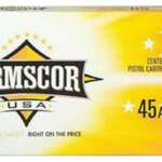 Armscor 45 ACP 230gr, Jacketed Hollow Point,20rd Box
