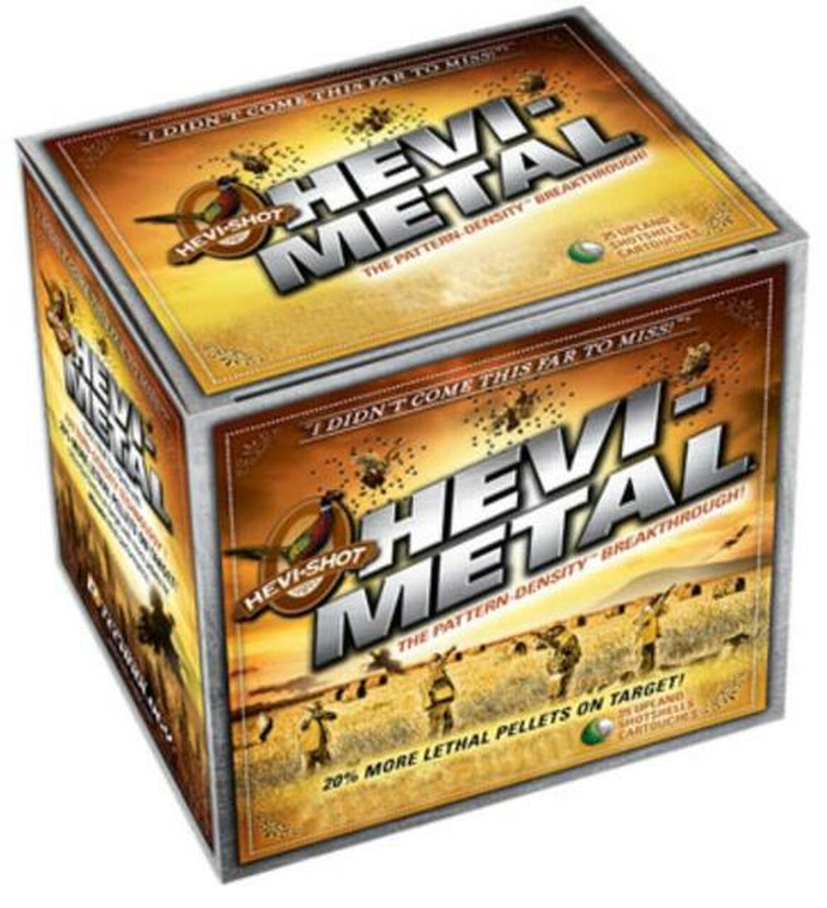 HEVI-Shot HEVI-Metal Pheasant 12 Ga, 2.75", 1-1/8oz, 4 Shot, 25rd/Box HEVI-Shot HEVI-Metal Pheasant 12 Ga, 2.75", 1-1/8oz, 4 Shot, 25rd/Box