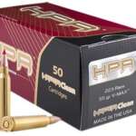 HPR V Max .223/5.56 NATO 60gr, V-Max, 50rd/Box, 20 Box/Case