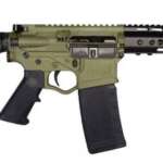 ATI Omni Hybrid Maxx P4 5.56/.223, 7.5" Barrel, Keymod, Blade Brace, Battlefield Green, 30rd