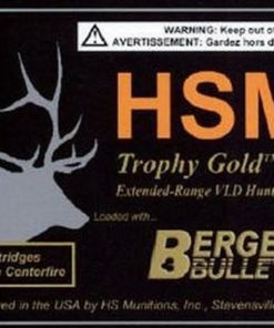 HSM Trophy Gold 7mm Remington Ultra Magnum BTHP 168 gr, 20Rds