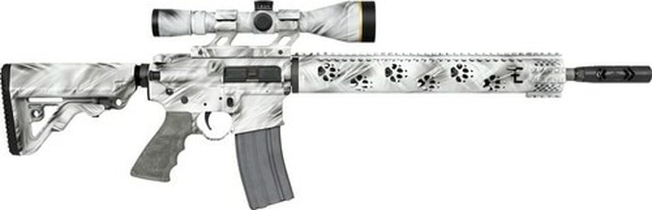 Rock River Arms Predator AR-15 Fred Eichler Series 223/5.56 16" Barrel, Scope Mount. Ghost Camo, 30rd Mag Rock River Arms Predator AR-15 Fred Eichler Series 223/5.56 16" Barrel, Scope Mount. Ghost Camo, 30rd Mag