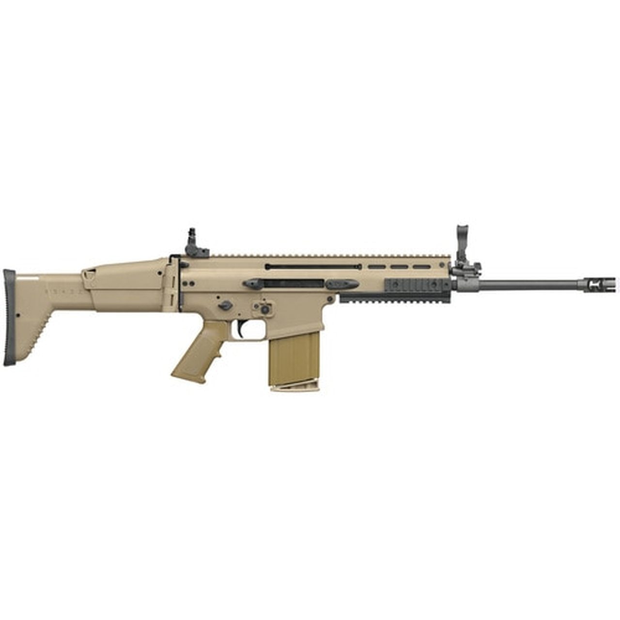 FN SCAR 17S 308 Win/7.62mm US Made, 16" Barrel, Flat Dark Earth, Side Folder, 20rd Mag FN SCAR 17S 308 Win/7.62mm US Made, 16" Barrel, Flat Dark Earth, Side Folder, 20rd Mag