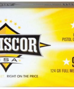 Armscor 9mm, 124 Gr, FMJ, 50rd/Box