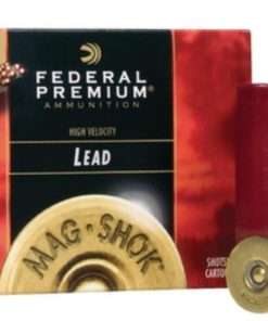 Federal Mag-Shok Turkey Load High Velocity 12 Gauge 3.5 Inch 1300 FPS 2 Ounce 4 Shot 10 Per Box