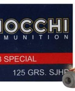 Fiocchi .38 Special, 125 Gr, Complete Metal Jacket, 50rd Box