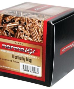 Norma Ammunition Norma Weatherby Unprimed Brass Cases .257 Weatherby Magnum