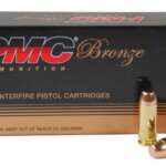PMC Bronze 10mm Auto 170 Gr, Jacketed Hollow Point, 25rd/Box 20 Box/Case