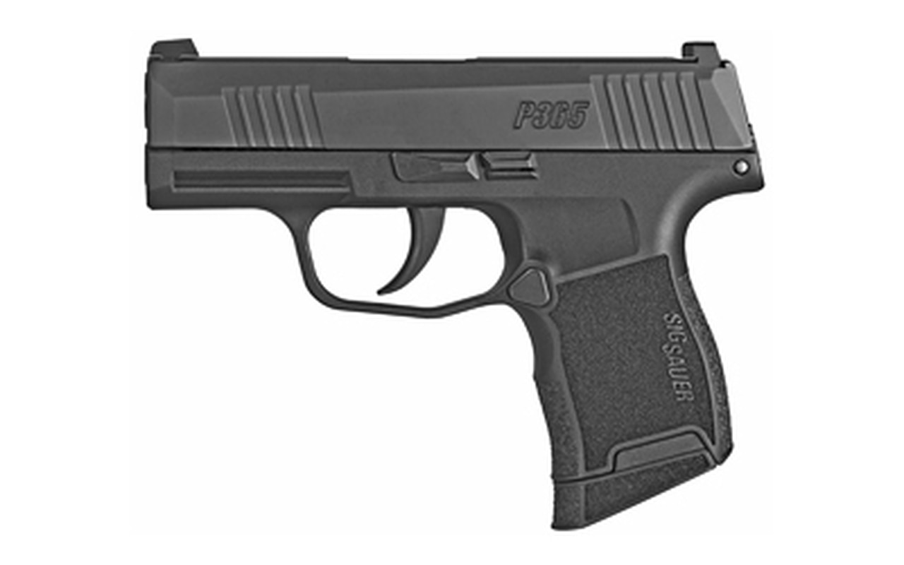 Sig P365, Striker Fired, 9mm, 3.1" Barrel, Polymer Frame, Black, XRay3 Day/Night Sights, 1 Magazine, Coupon In Box For 1 Magazine, Sig P365, Striker Fired, 9mm, 3.1" Barrel, Polymer Frame, Black, XRay3 Day/Night Sights, 1 Magazine, Coupon In Box For 1 Magazine,