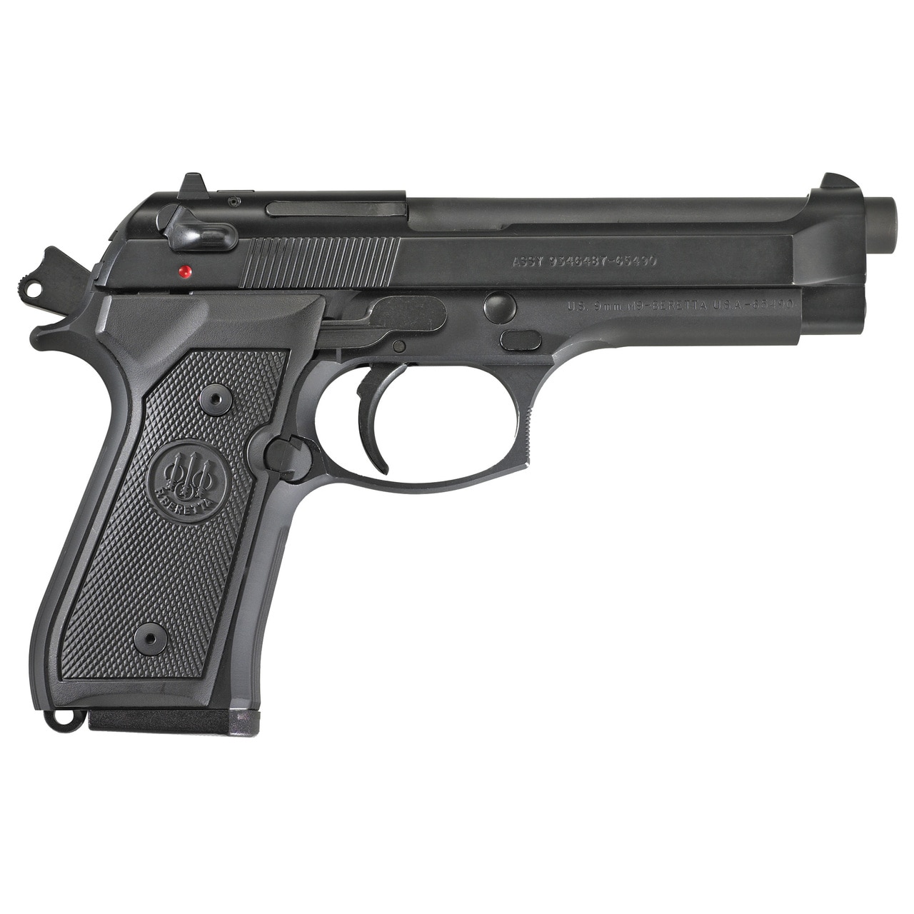 BERETTA M9 9MM, CA Legal, 4.9" Barrel; Blue Finish, Ambi safety, 10RD Mag BERETTA M9 9MM, CA Legal, 4.9" Barrel; Blue Finish, Ambi safety, 10RD Mag
