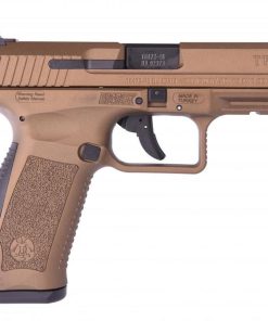 Canik TP9DA DA/SA 9mm, 4.07" Match Barrel, Burnt Bronze, 2x18rd Mags