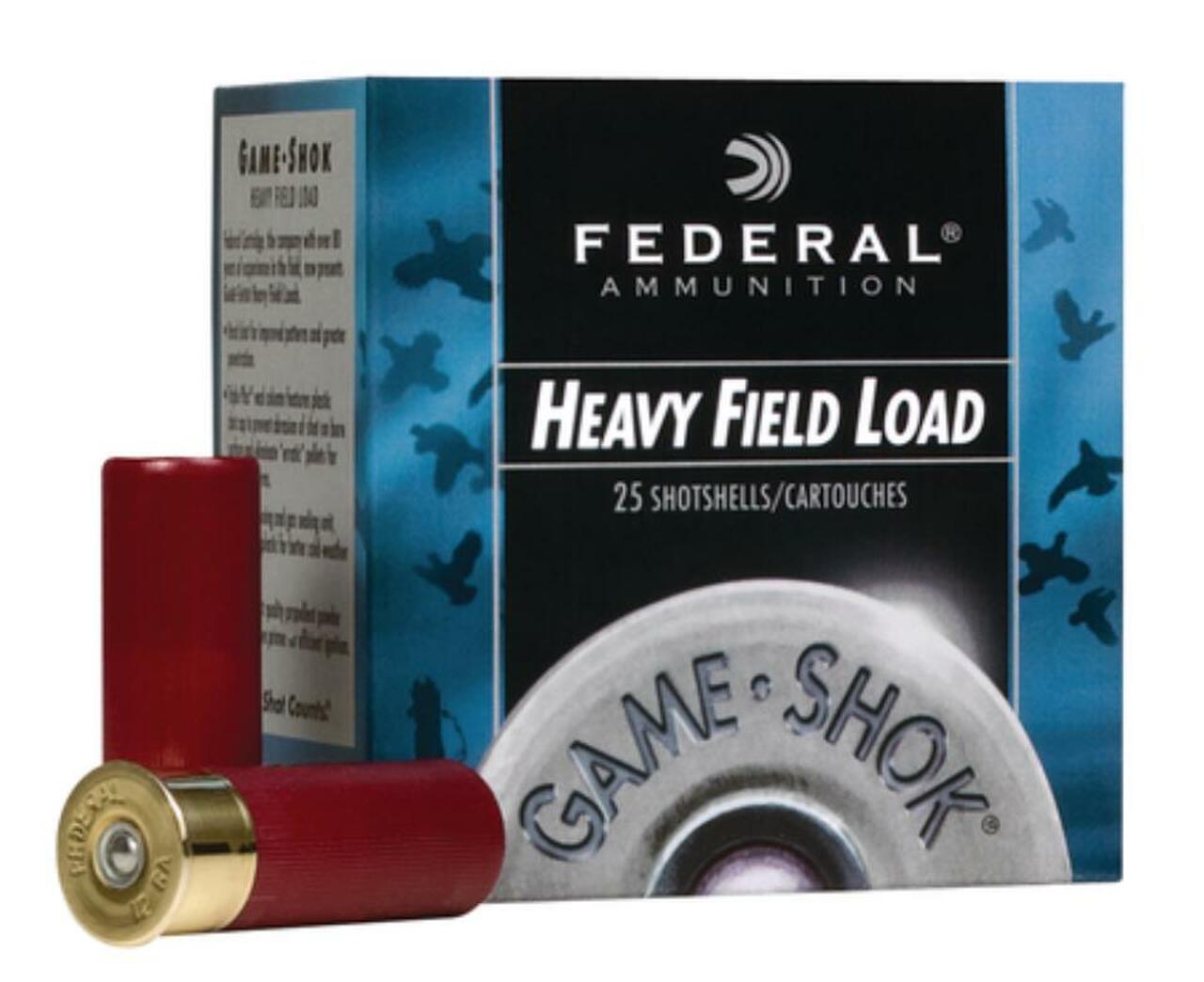 Federal Game-Shok 12 Ga, 2.75", 1255 FPS, 1.125oz, 6 Shot, 250rd/Case Federal Game-Shok 12 Ga, 2.75", 1255 FPS, 1.125oz, 6 Shot, 250rd/Case